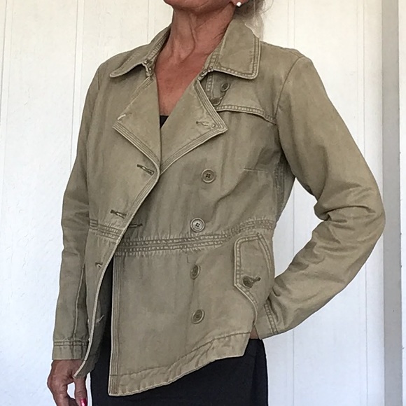 SUNDANCE WOMENS UTILITY JACKET SIZE 8 - Picture 3 of 15